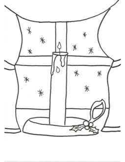 Christmas coloring page